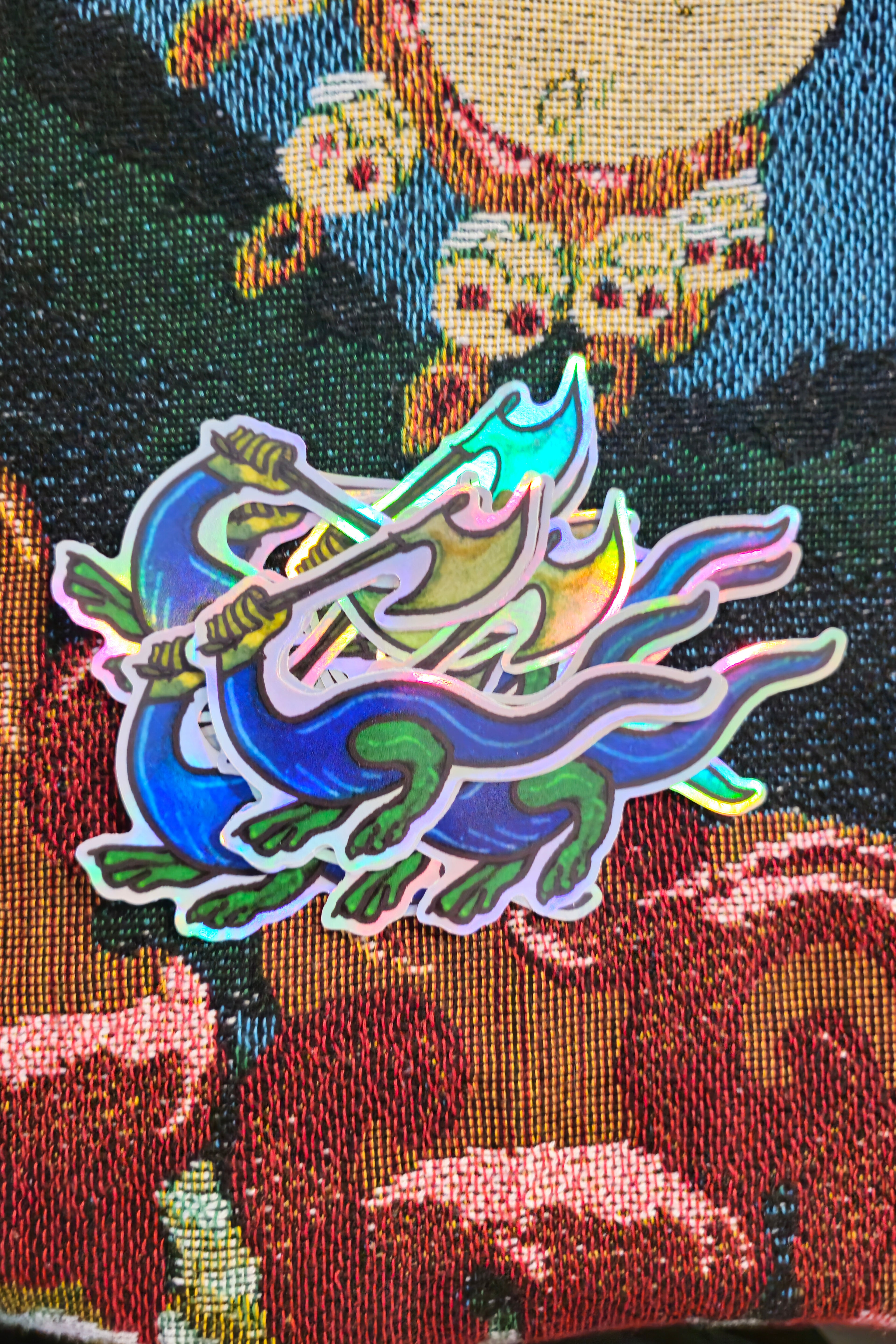 Holographic Marginalia Stickers