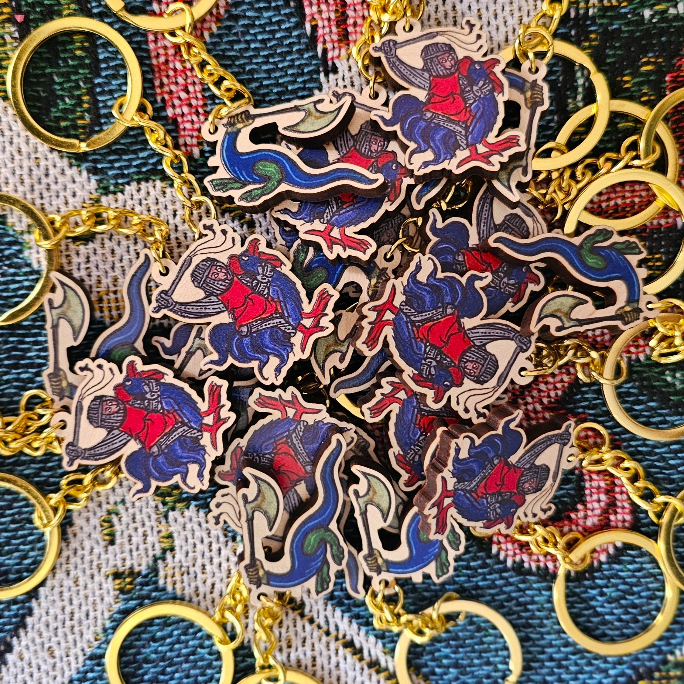 Marginalia Keychains