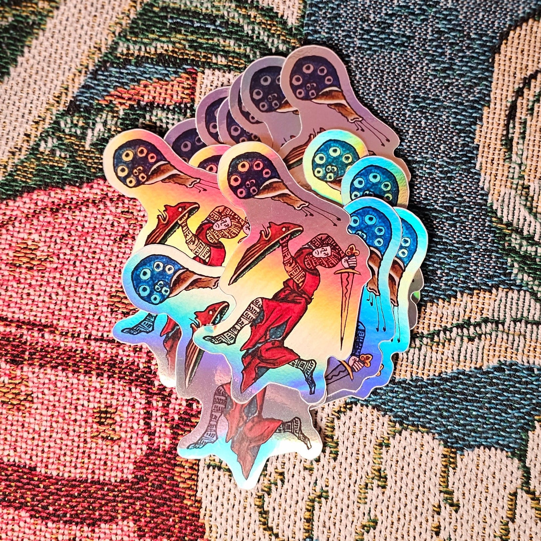 Holographic Marginalia Stickers