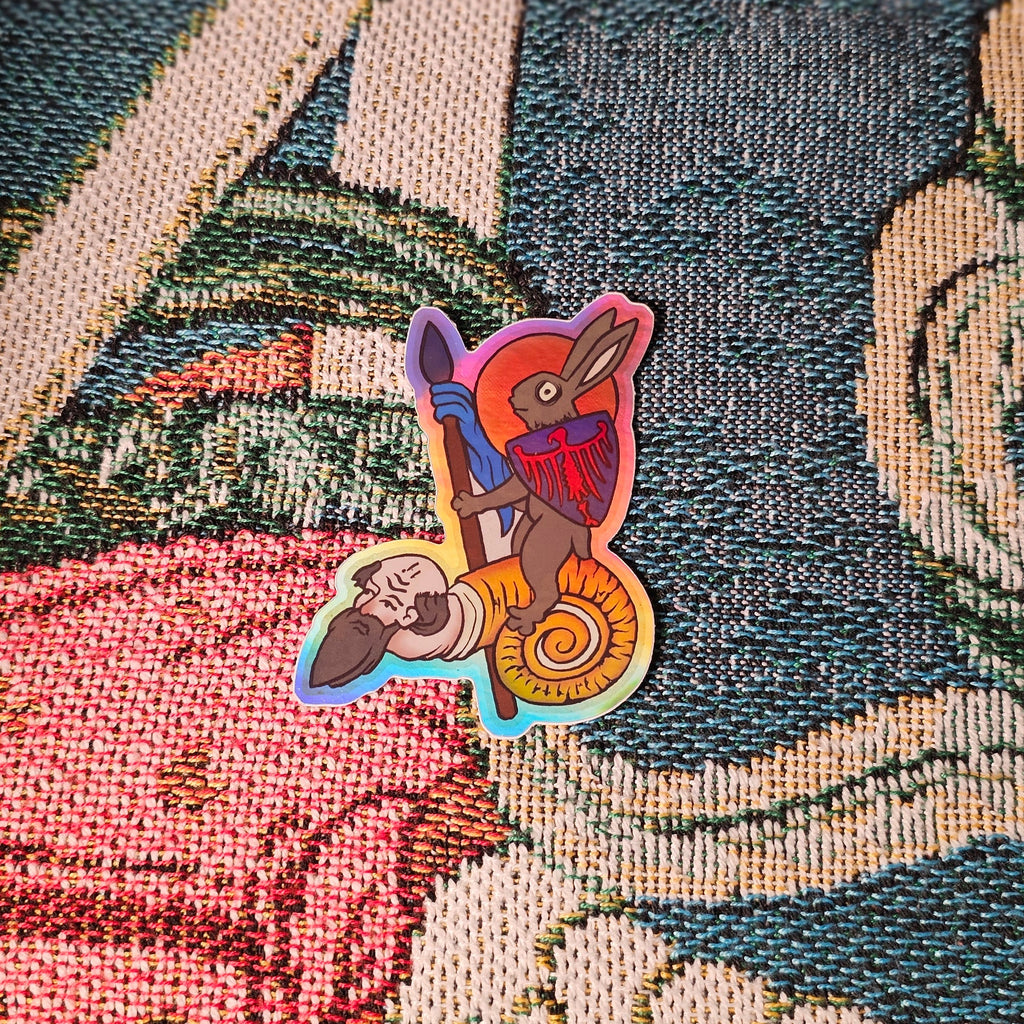 Holographic Marginalia Stickers