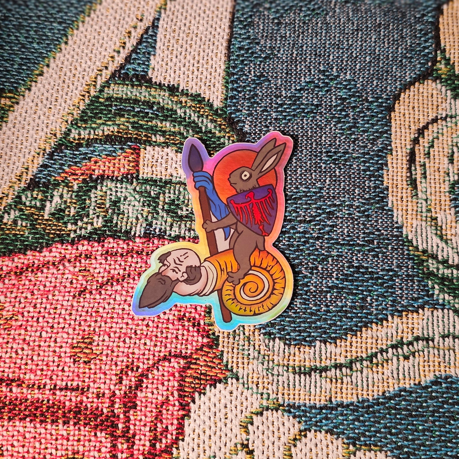 Holographic Marginalia Stickers