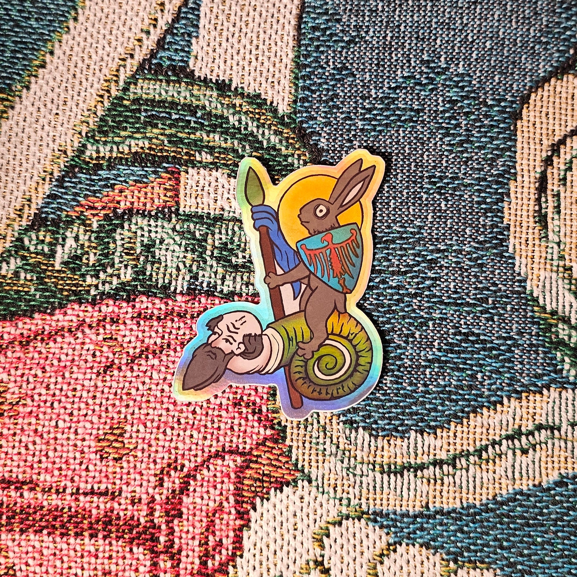 Holographic Marginalia Stickers