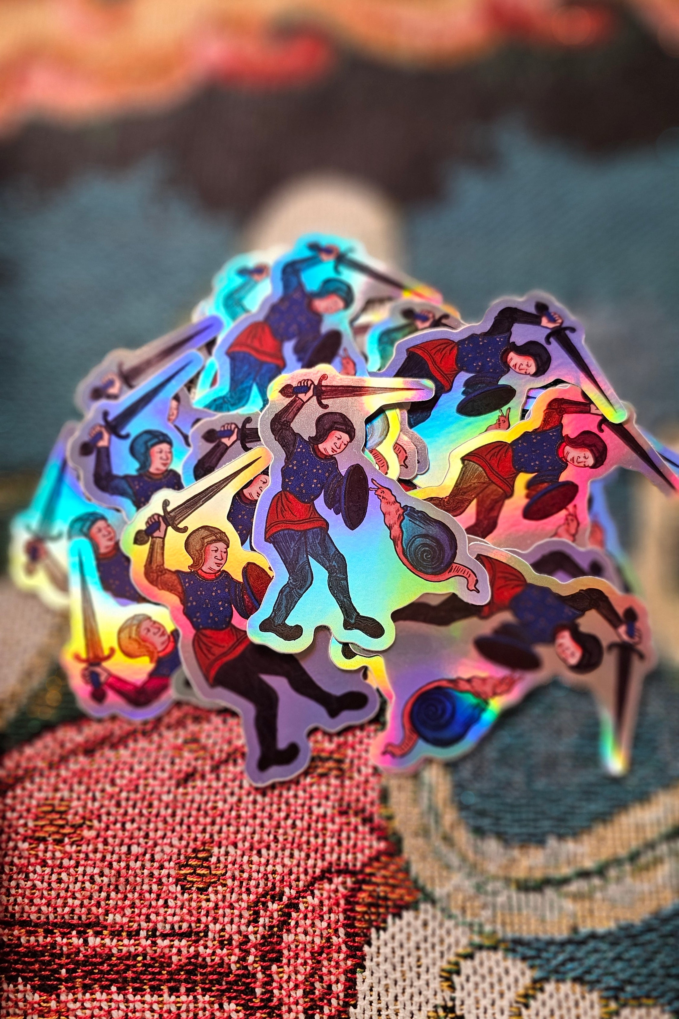 Holographic Marginalia Stickers