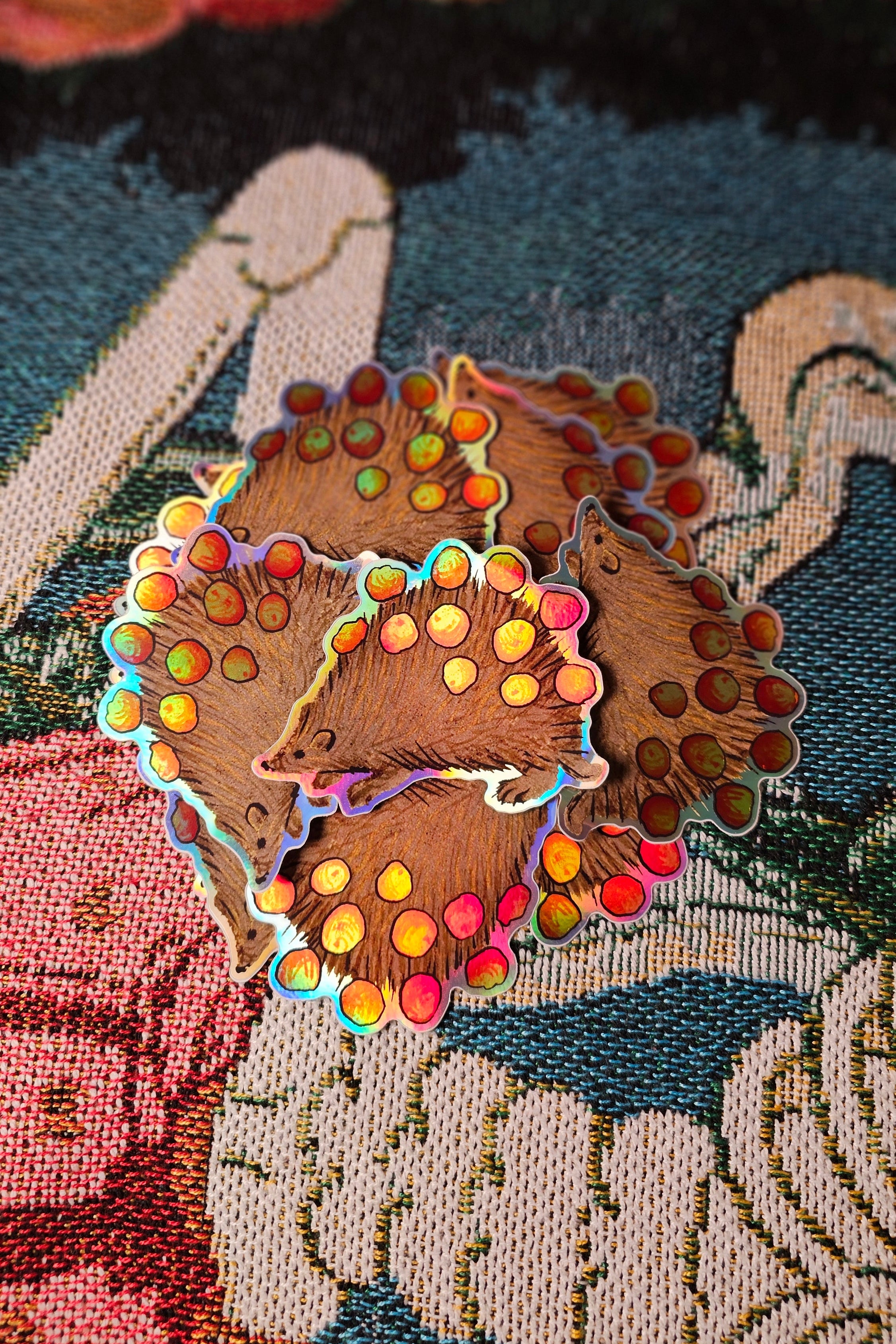 Holographic Marginalia Stickers