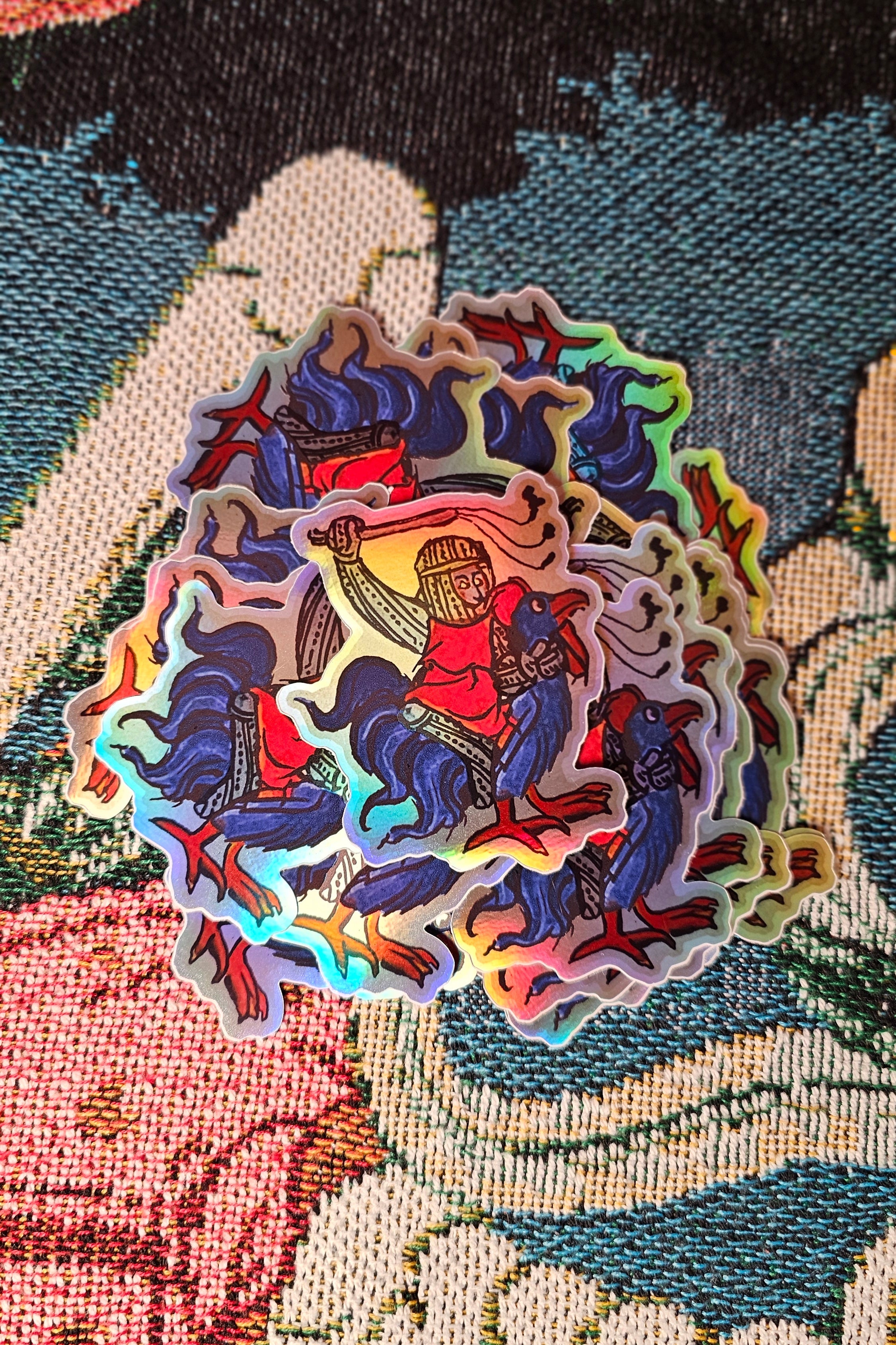 Holographic Marginalia Stickers