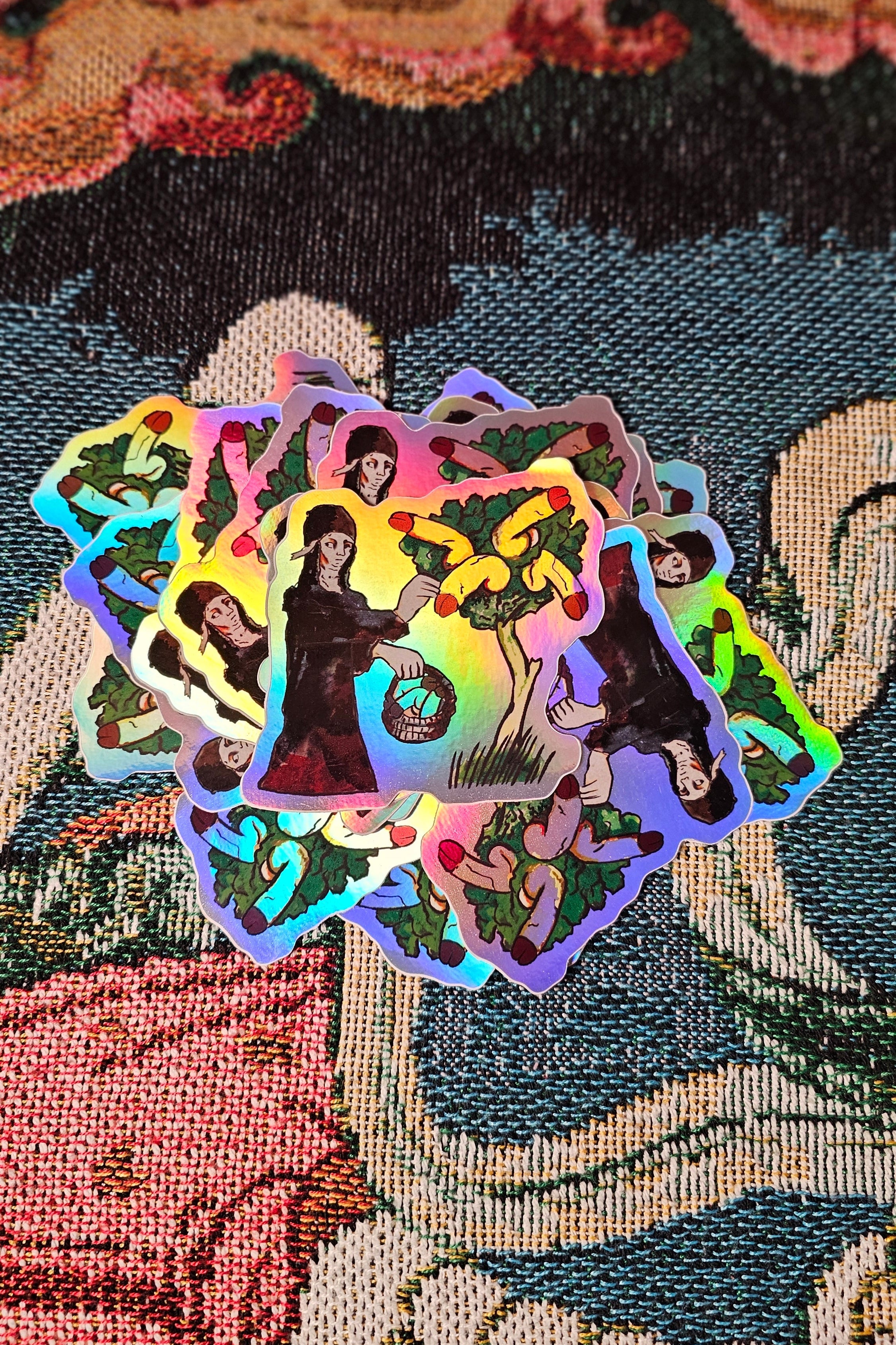 Holographic Marginalia Stickers