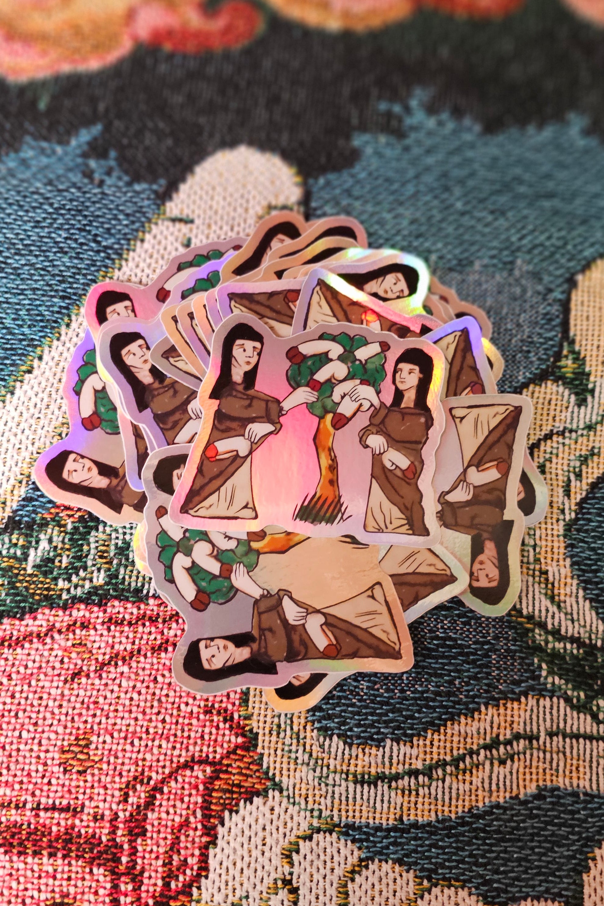 Holographic Marginalia Stickers