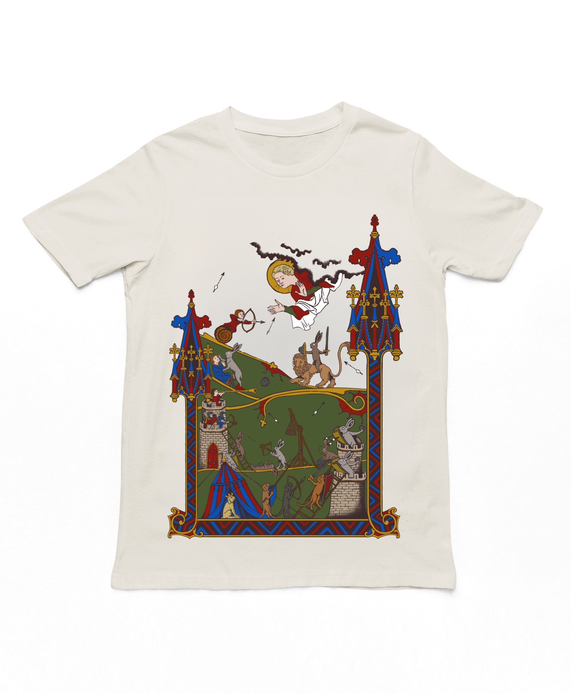 Marginalia T-Shirt - Horrendous Hare Siege