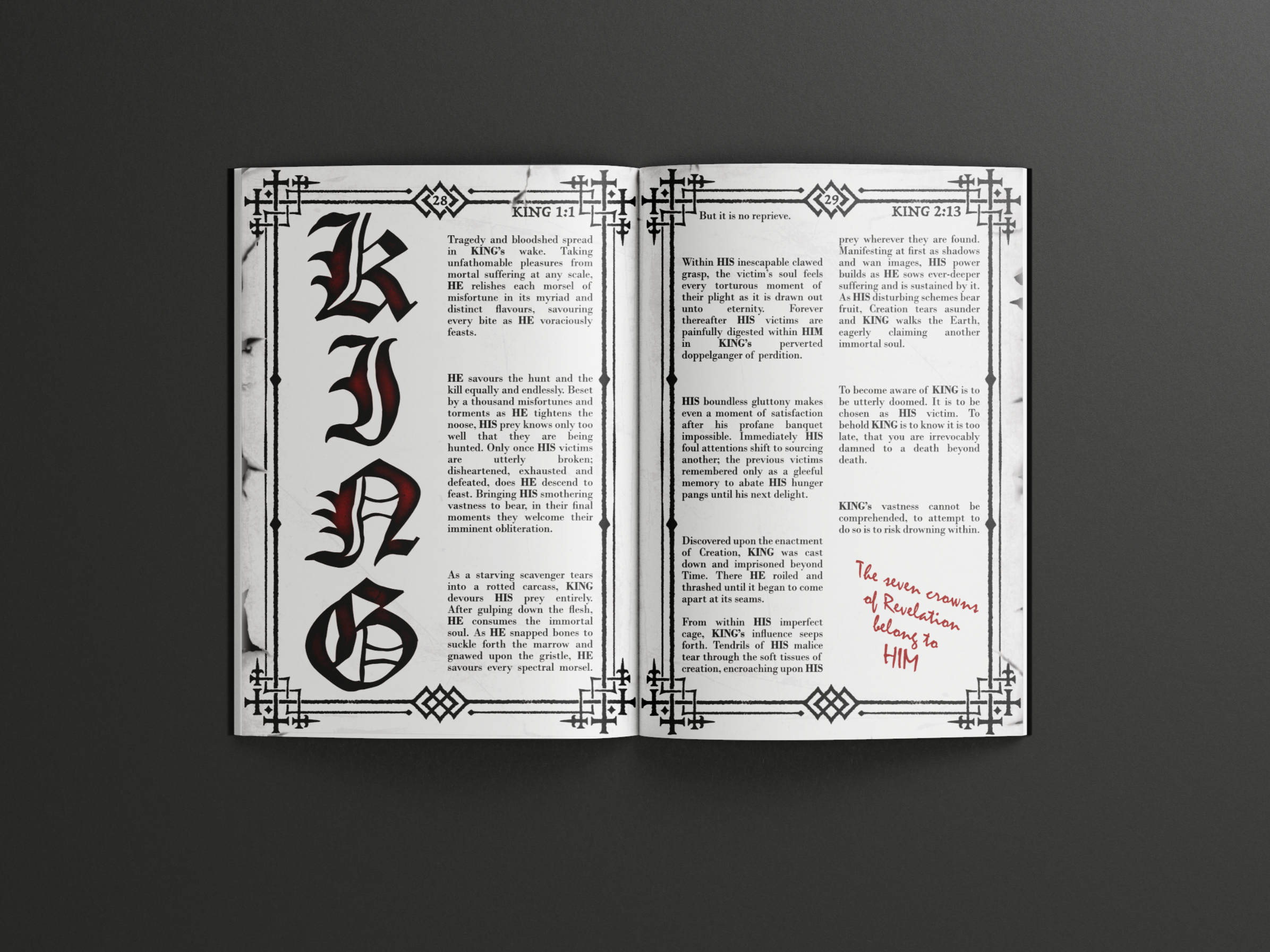 Ritual: Solo Horror TTRPG